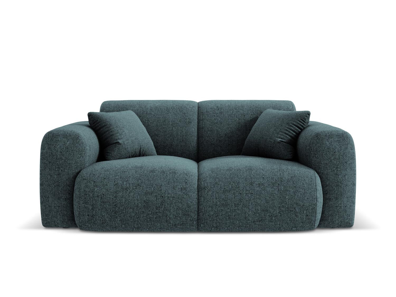 Nolio Sofa 2 Sitzer 95cm in Petrol präsentiert im Onlineshop von KAQTU Design AG. 2er Sofa ist von Cosmopolitan Design