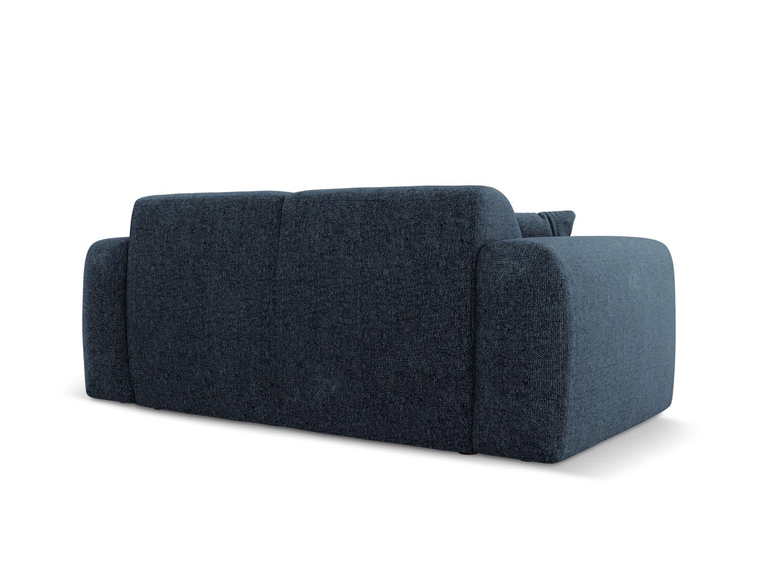 Elegantes 2-Sitzer Sofa Nolio in Royal Blue-Haga, ideal für moderne Wohnkonzepte, vereint Komfort und zeitgemäßes Design von Cosmopolitan.