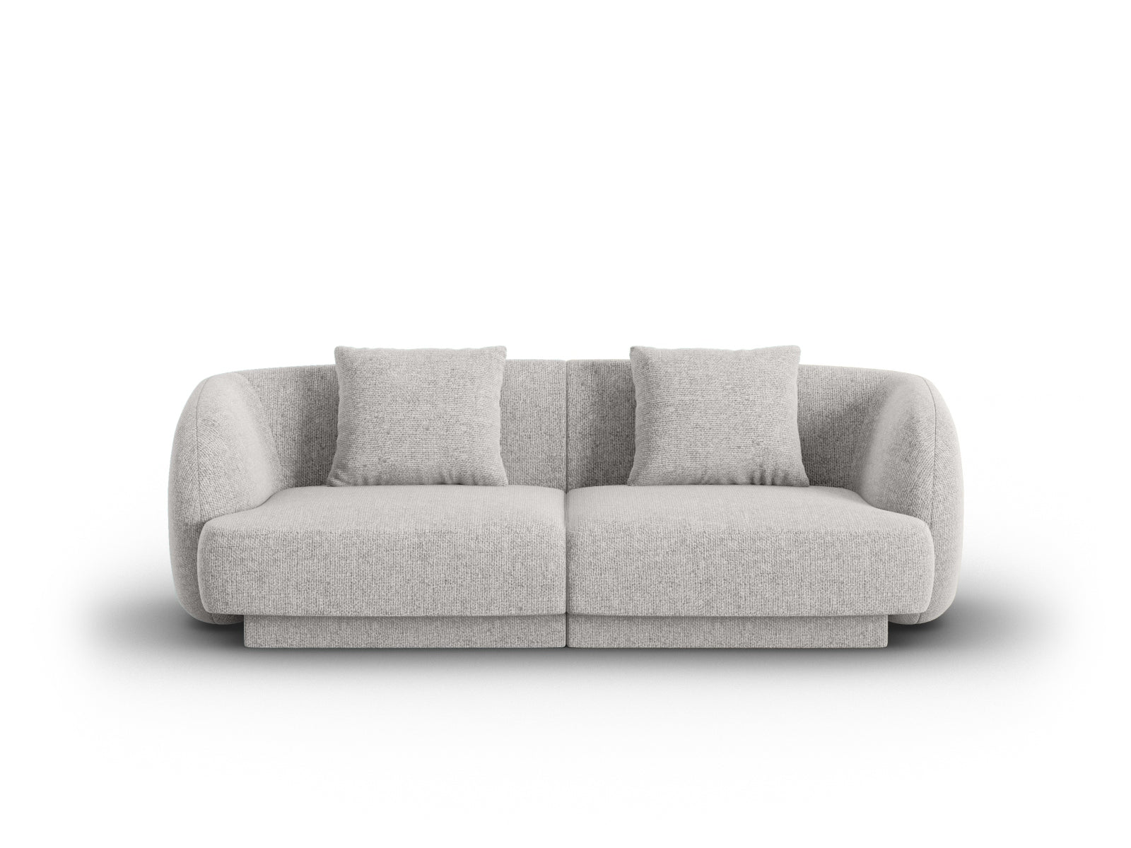 Tulum Sofa 2 Sitzer 90cm in Light Grey-Haga präsentiert im Onlineshop von KAQTU Design AG. 2er Sofa ist von Cosmopolitan Design