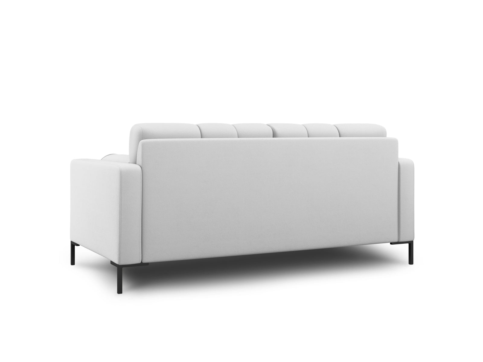 Elegantes 2-Sitzer Sofa Bali in dezentem Grau, ideal für moderne Wohnräume und stilvolle Akzente, erhältlich bei KAQTU.