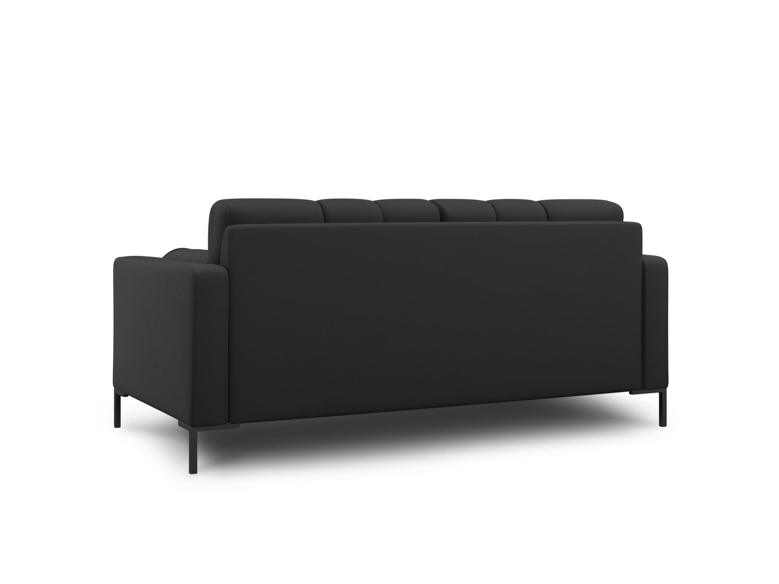 Elegantes 2-Sitzer Sofa Bali in modernem Dunkelgrau, ideal für stilvolle Wohnräume und entspannte Abende. Hochwertiges Design trifft Komfort.