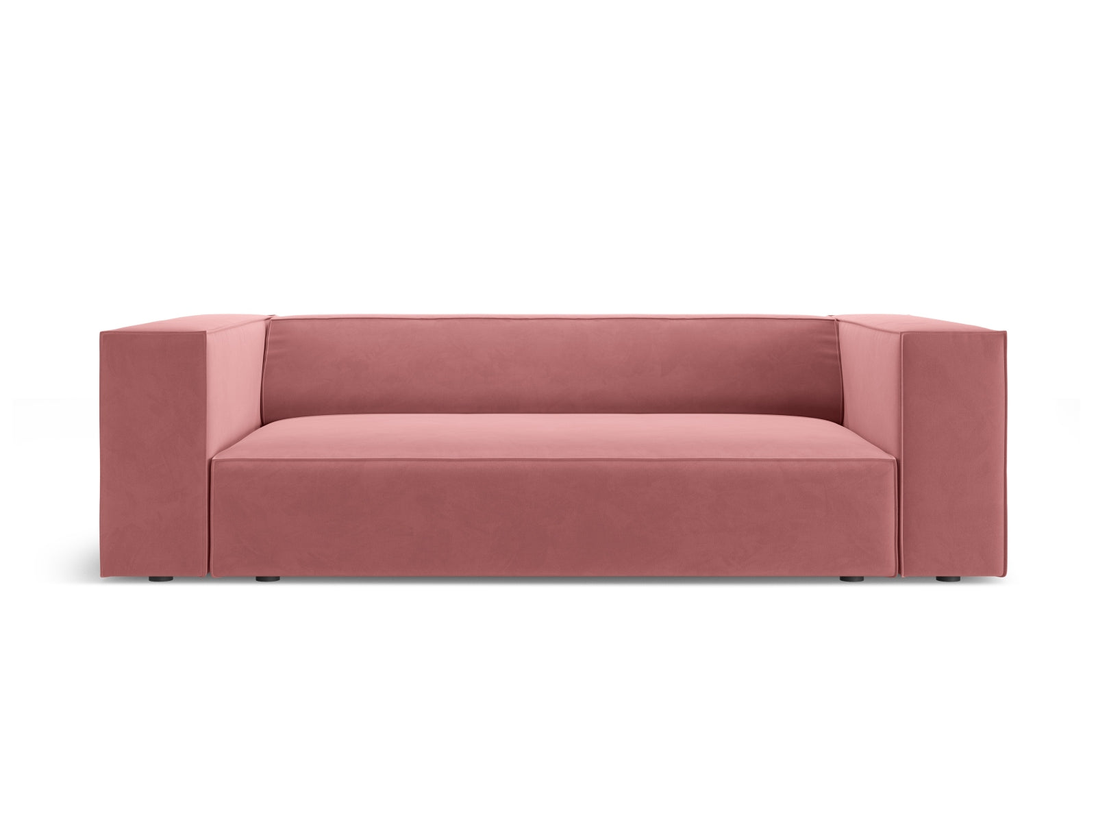 Arendal Velour Sofa 2 Sitzer in Flamingo präsentiert im Onlineshop von KAQTU Design AG. 2er Sofa ist von Cosmopolitan Design