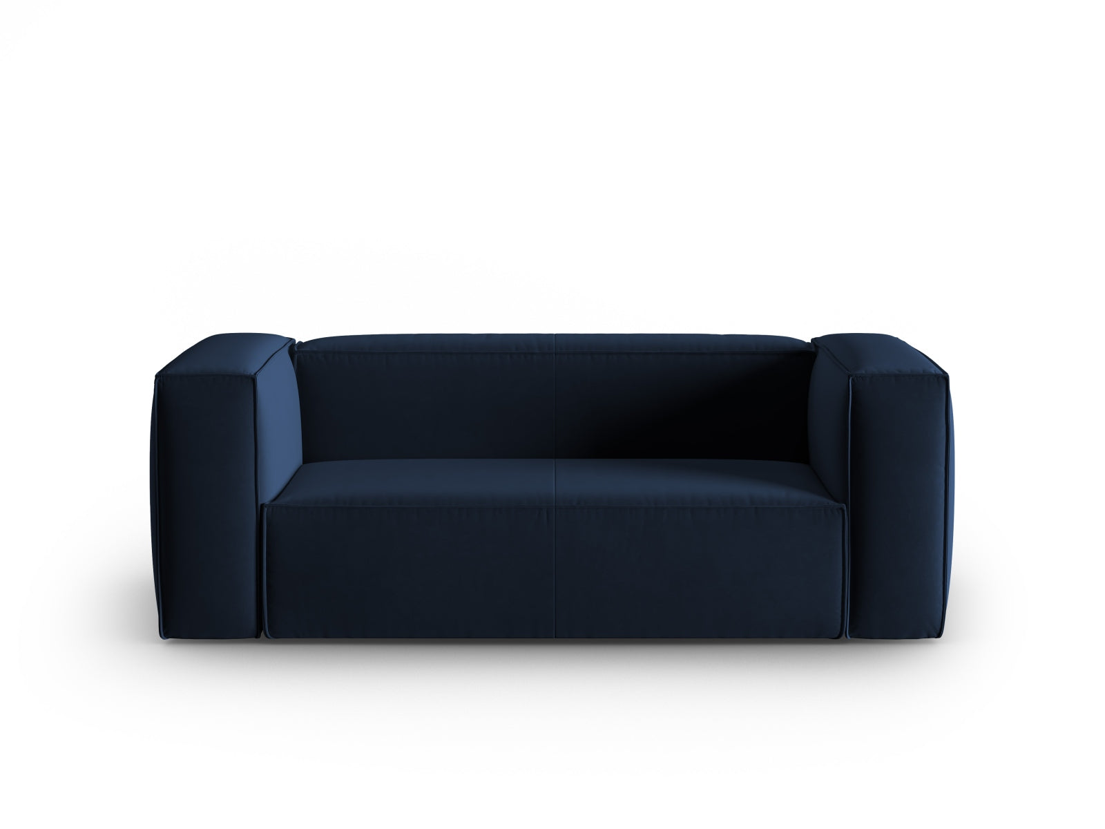 Mackay Velour Sofa 2 Sitzer in Royal Blue präsentiert im Onlineshop von KAQTU Design AG. 2er Sofa ist von Cosmopolitan Design