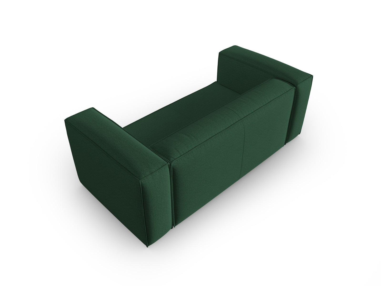 Erleben Sie das elegante Mackay 2-Sitzer Sofa von Cosmopolitan Design – ein modernes Velours Sofa, das Komfort und Stil vereint.