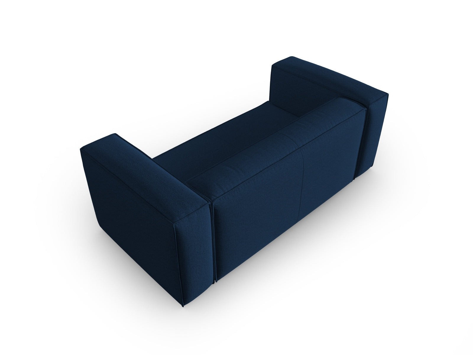 Erleben Sie das elegante Mackay 2-Sitzer Sofa von Cosmopolitan Design – ein modernes Velours Sofa, das Komfort und Stil vereint.