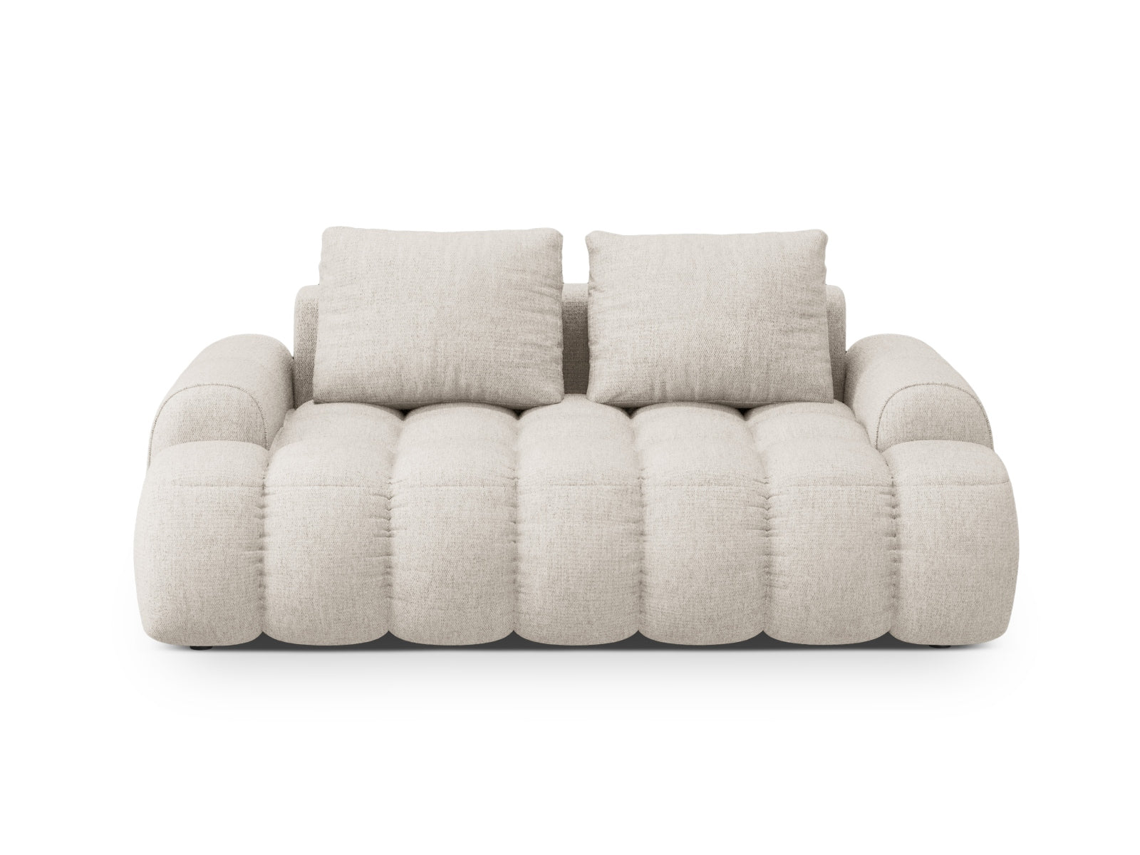 Linz Sofa 2 Sitzer 100cm in Beige präsentiert im Onlineshop von KAQTU Design AG. 2er Sofa ist von Cosmopolitan Design