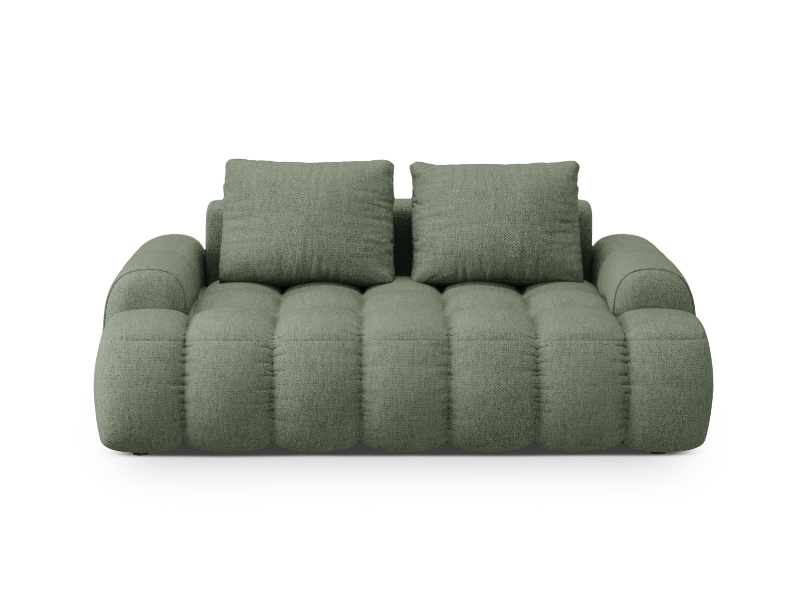 Linz Sofa 2 Sitzer 100cm in Dark Olive Green präsentiert im Onlineshop von KAQTU Design AG. 2er Sofa ist von Cosmopolitan Design