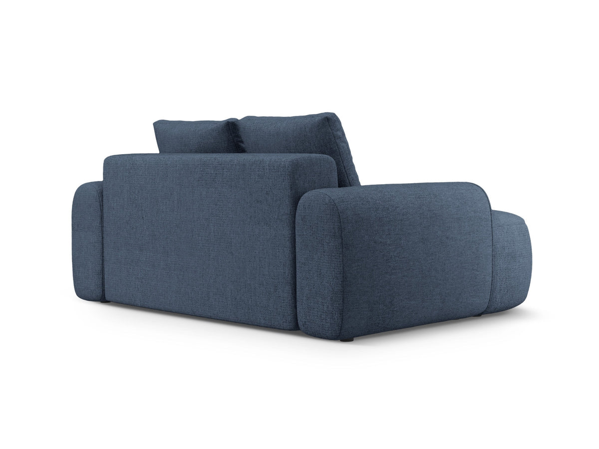Linz Sofa 2 Sitzer 100cm in Dark Blue-Sorella präsentiert im Onlineshop von KAQTU Design AG. 2er Sofa ist von Cosmopolitan Design