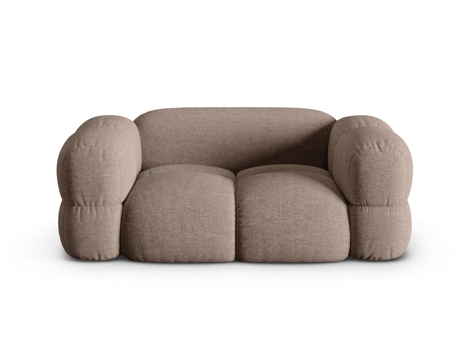 Loretto Sofa 2 Sitzer 100cm in Cappuccino präsentiert im Onlineshop von KAQTU Design AG. 2er Sofa ist von Cosmopolitan Design