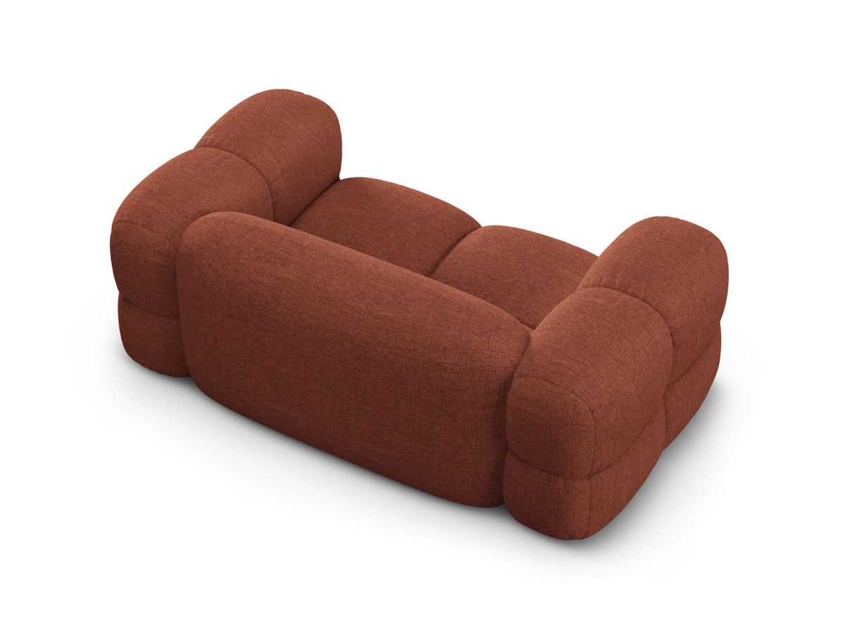 Loretto Sofa 2 Sitzer 100cm in Coral-Sorella präsentiert im Onlineshop von KAQTU Design AG. 2er Sofa ist von Cosmopolitan Design