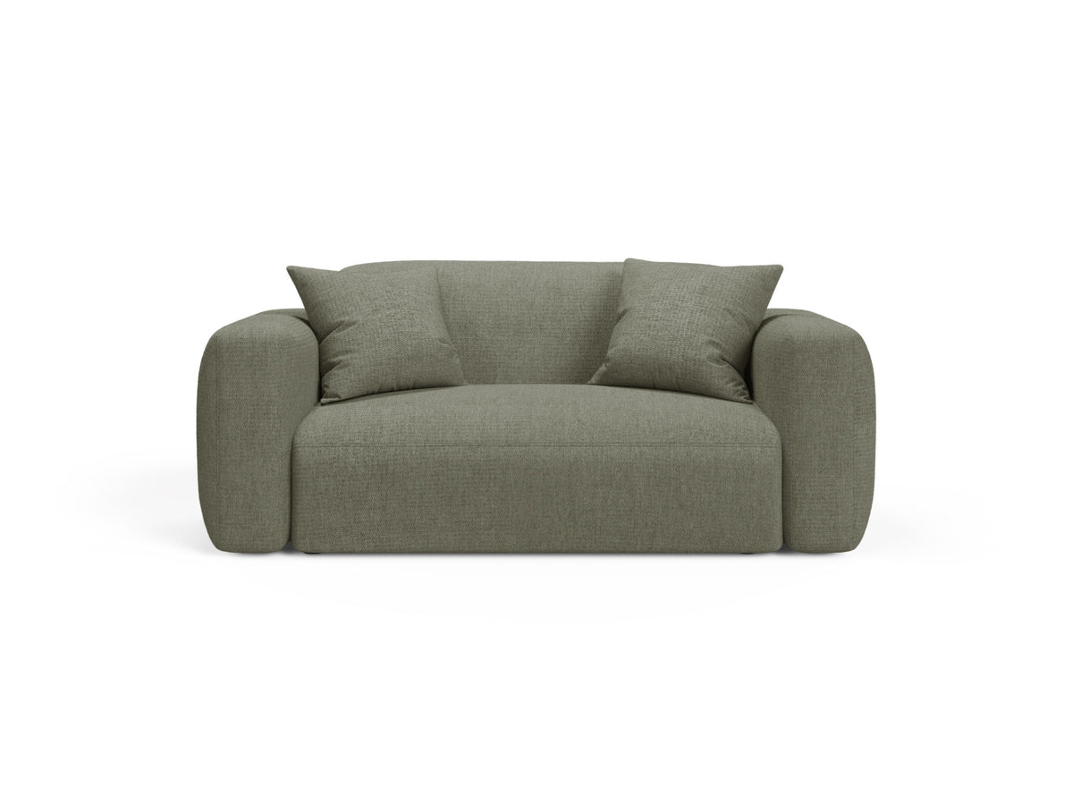 Strino Modular Sofa 2 Sitzer in Dark Olive Green-Sorella präsentiert im Onlineshop von KAQTU Design AG. 2er Sofa ist von Cosmopolitan Design