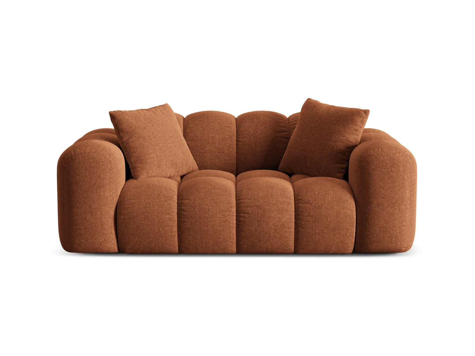2-Sitzer Sofa Treno in Brick-Eden präsentiert im Onlineshop von KAQTU Design AG. 2er Sofa ist von Cosmopolitan Design
