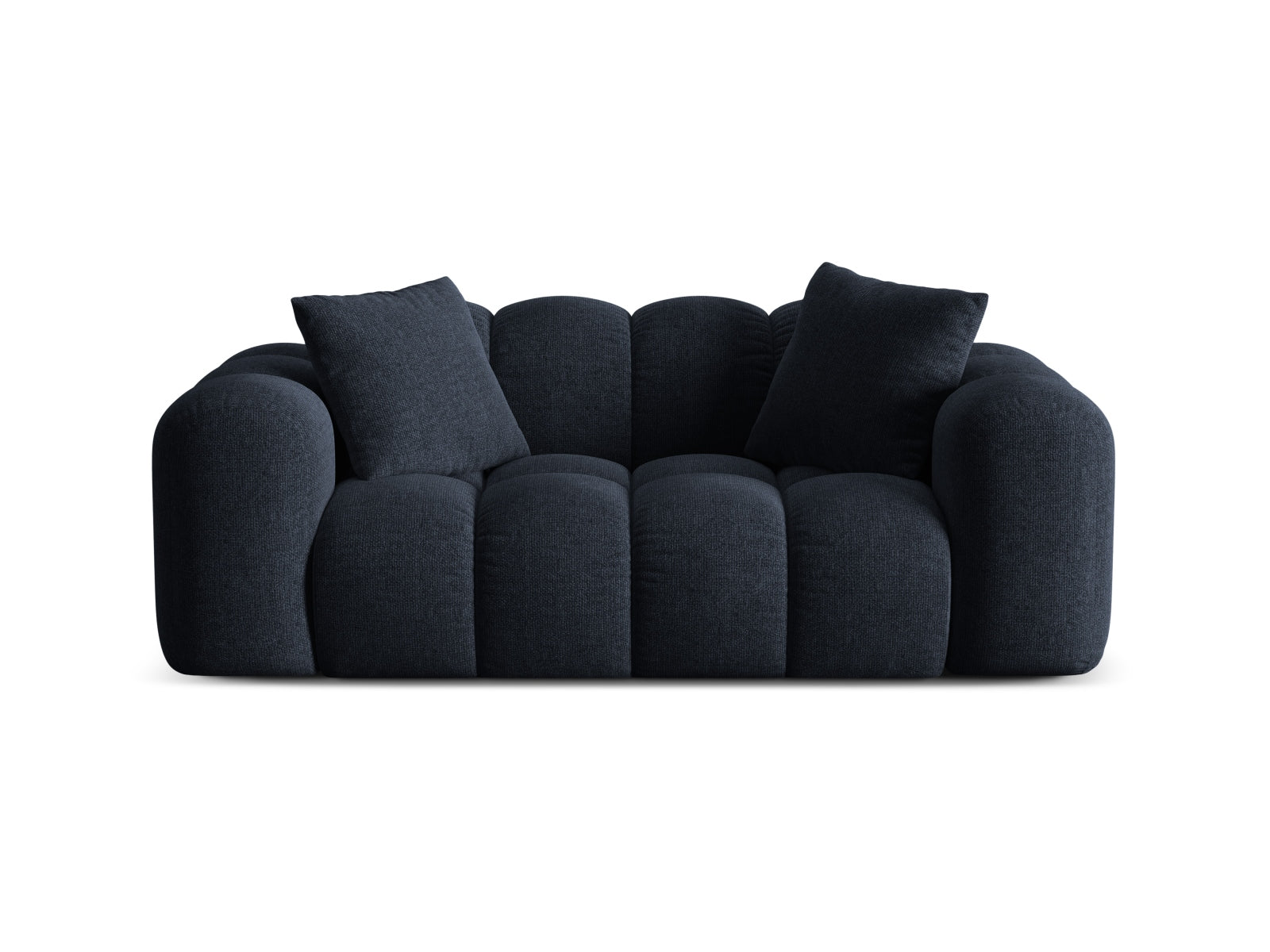 2-Sitzer Sofa Treno in Navy Blue-Eden präsentiert im Onlineshop von KAQTU Design AG. 2er Sofa ist von Cosmopolitan Design