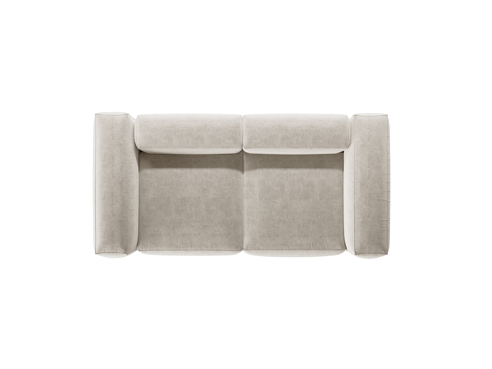 Bergamo Modular Sofa 2 Sitzer in Beige-Liberty präsentiert im Onlineshop von KAQTU Design AG. 2er Sofa ist von Cosmopolitan Design