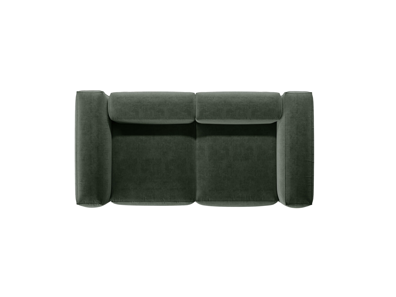 Bergamo Modular Sofa 2 Sitzer in Moss Green-Liberty präsentiert im Onlineshop von KAQTU Design AG. 2er Sofa ist von Cosmopolitan Design