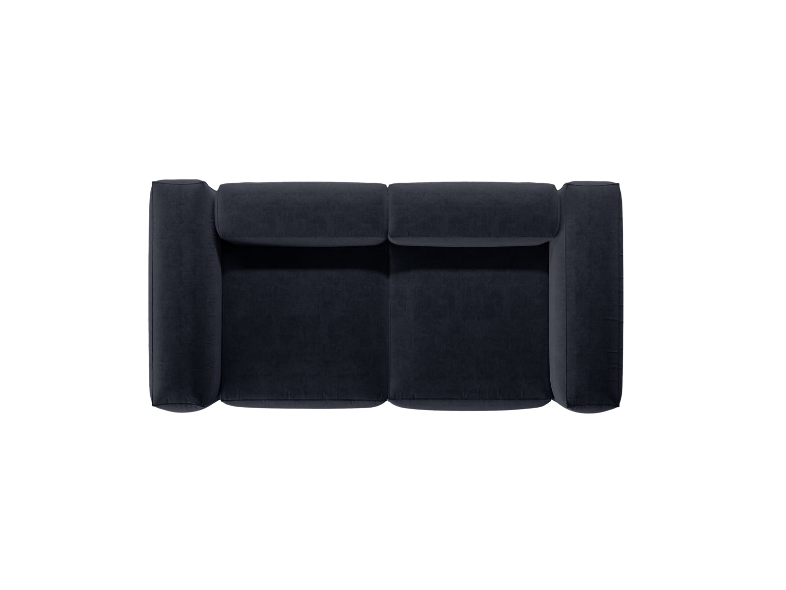 Bergamo Modular Sofa 2 Sitzer in Navy Blue-Liberty präsentiert im Onlineshop von KAQTU Design AG. 2er Sofa ist von Cosmopolitan Design