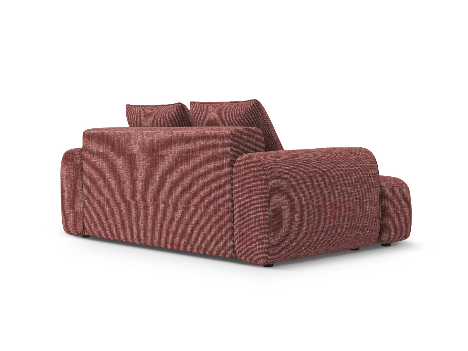 Elegantes 2-Sitzer Sofa Calma von Cosmopolitan Design in warmem Red-Baltimore, ideal für gemütliche und moderne Wohnräume.