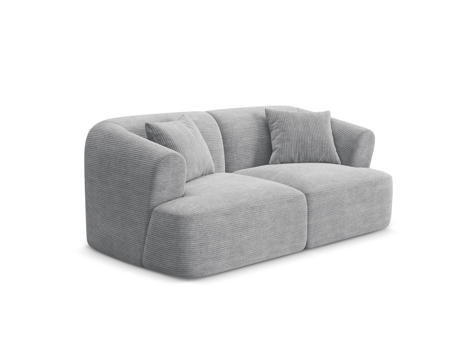 Elegantes 2-Sitzer Sofa Campi in modernem Design, ideal für stilvolle Wohnräume, erhältlich bei KAQTU Design AG.
