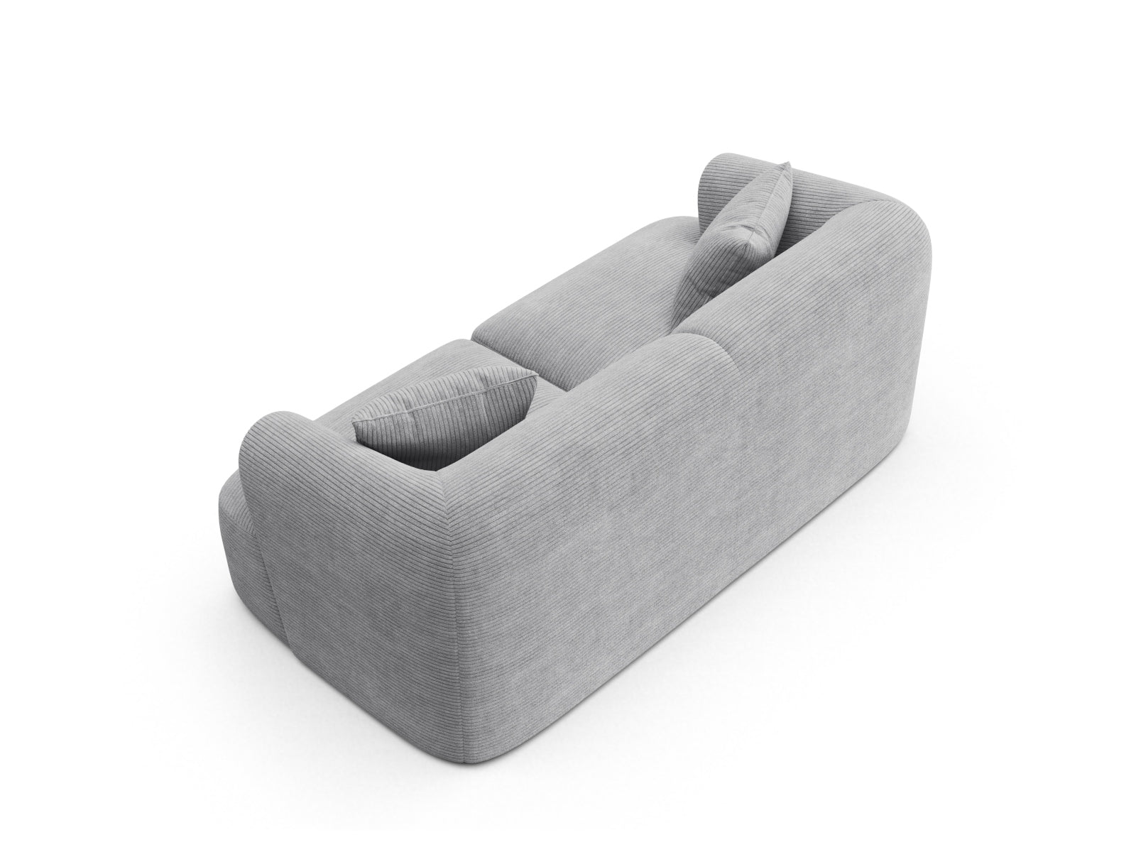 Modernes 2-Sitzer Sofa Campi von Cosmopolitan Design, perfekt für stilvolle Wohnzimmer und gemütliche Entspannung.