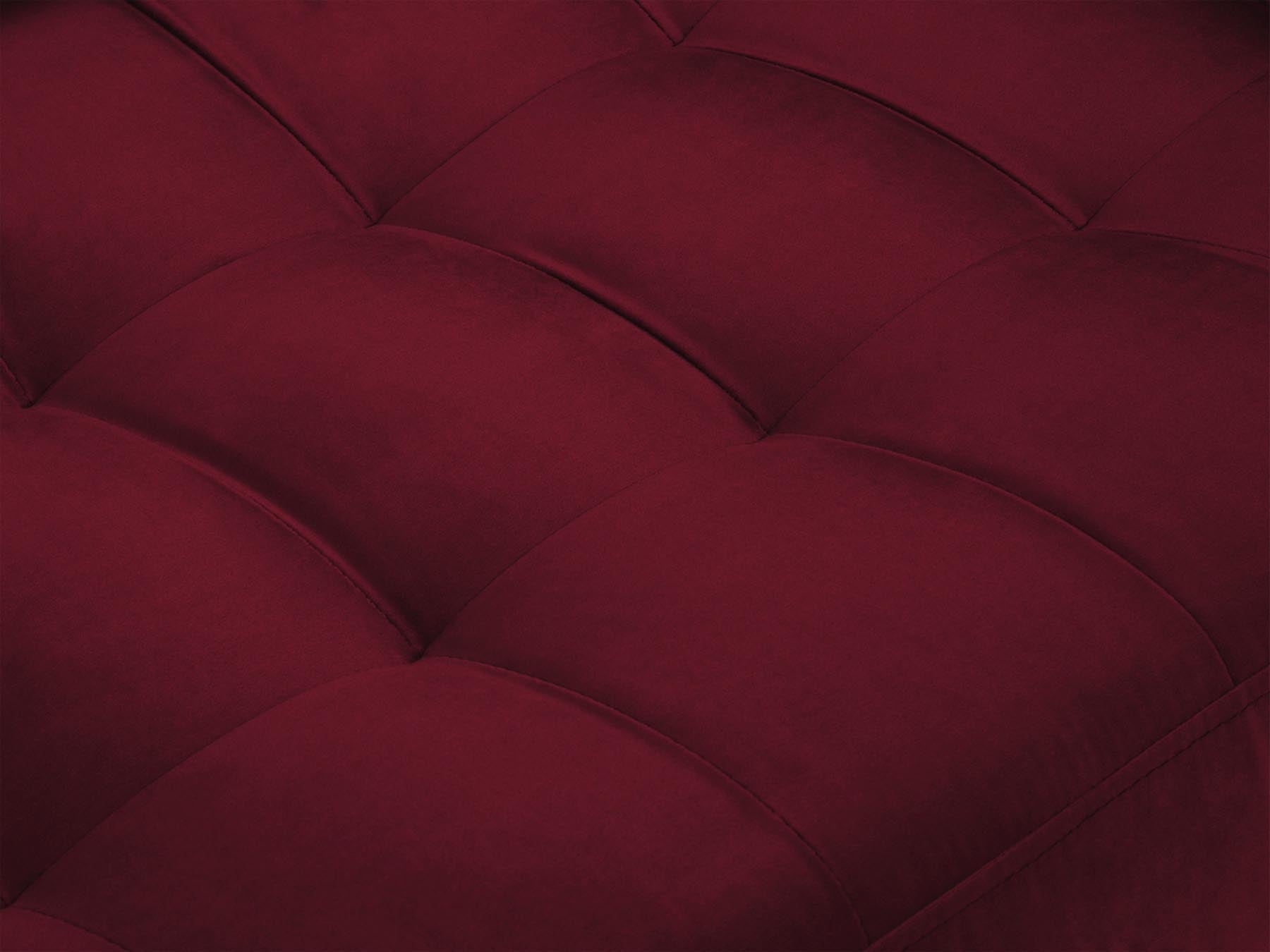 Elegantes 2-Sitzer Sofa Aspen in lebhaftem Rot, ideal für moderne Wohnkonzepte und gemütliche Abende zu zweit.