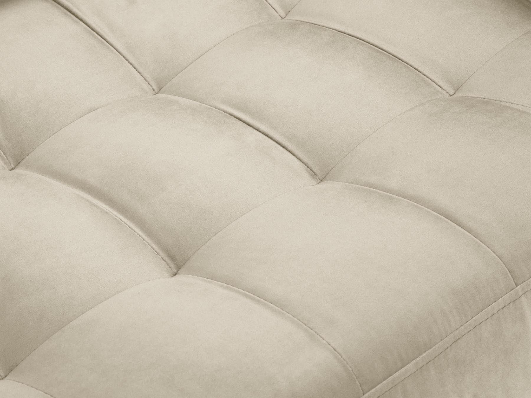 Elegantes 2-Sitzer Sofa Aspen in luxuriösem Dunkelbeige, ideal für gemütliche Stunden und moderne Wohnräume.