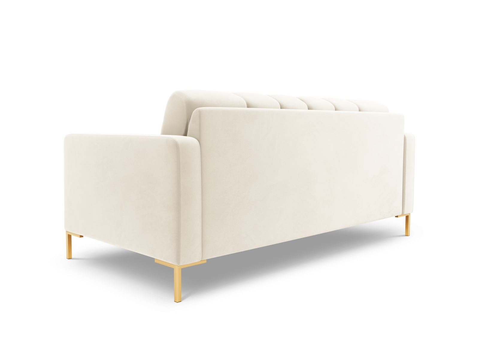 Elegantes 2-Sitzer Sofa Bali in sanftem Beige, ideal für stilvolle Wohnräume und entspannte Stunden zu zweit.