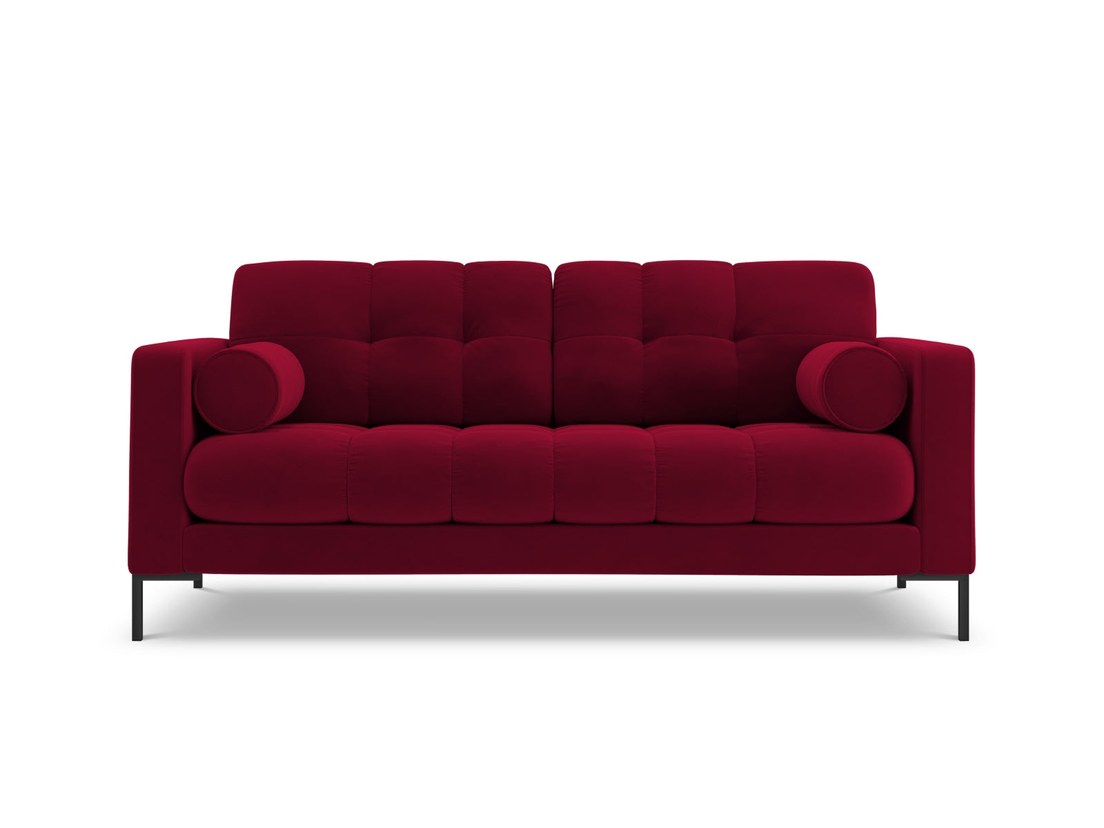 2-Sitzer Sofa Bali in Red-Bluvel präsentiert im Onlineshop von KAQTU Design AG. 2er Sofa ist von Cosmopolitan Design