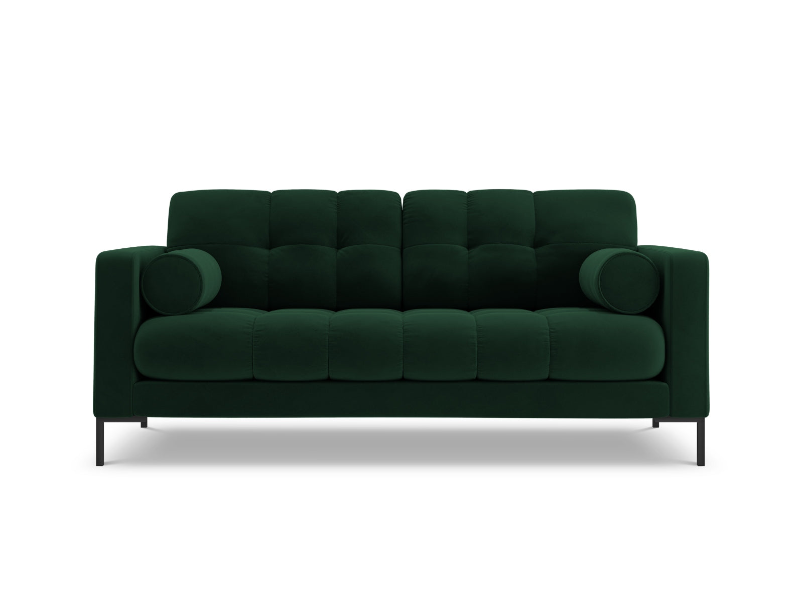2-Sitzer Sofa Bali in Bottle Green-Bluvel präsentiert im Onlineshop von KAQTU Design AG. 2er Sofa ist von Cosmopolitan Design