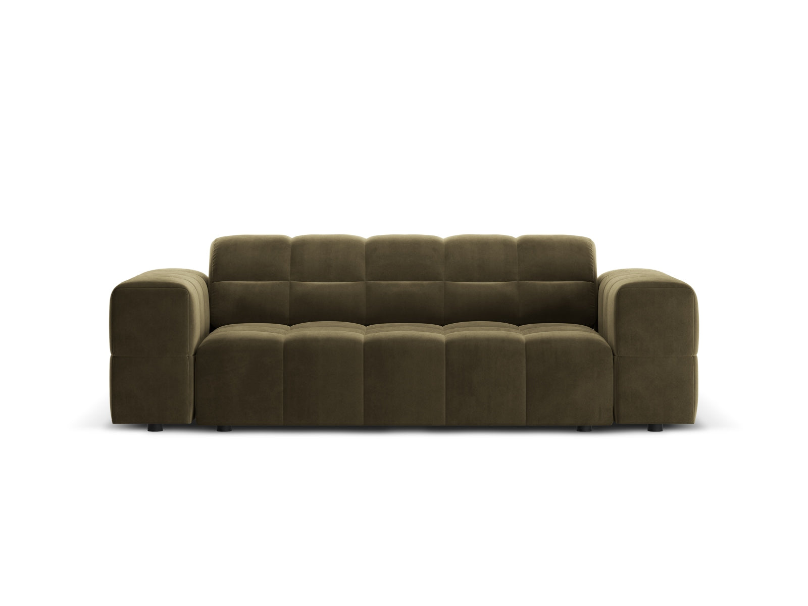 Chicago Velour Sofa 2 Sitzer 102cm in Green-Bluvel präsentiert im Onlineshop von KAQTU Design AG. 2er Sofa ist von Cosmopolitan Design