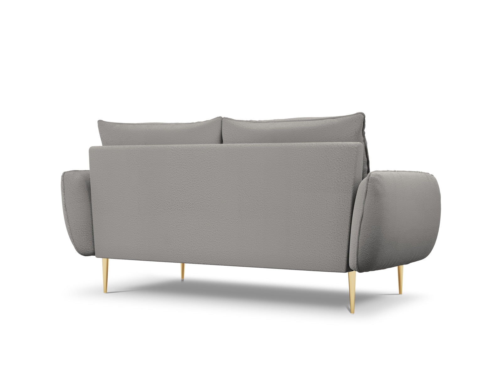 Entdecken Sie das stilvolle Vienna Boucle Sofa 2 Sitzer 92cm von Cosmopolitan Design – ideal für kleine Räume und höchsten Komfort.