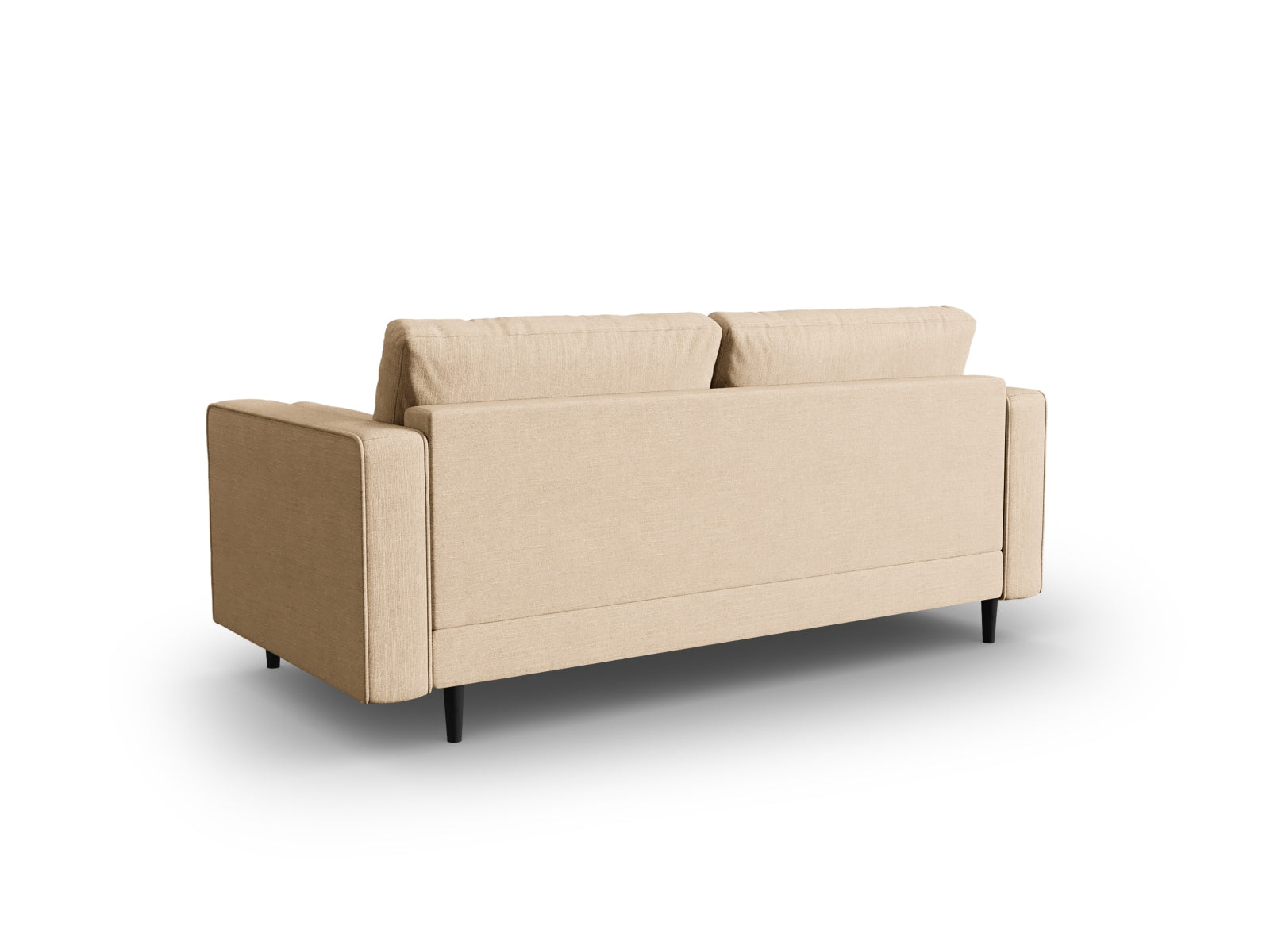 Elegantes 2-Sitzer Sofa Aspen in Beige-Melva von Cosmopolitan Design, ideal für stilvolle Wohnräume und gemütliche Abende.