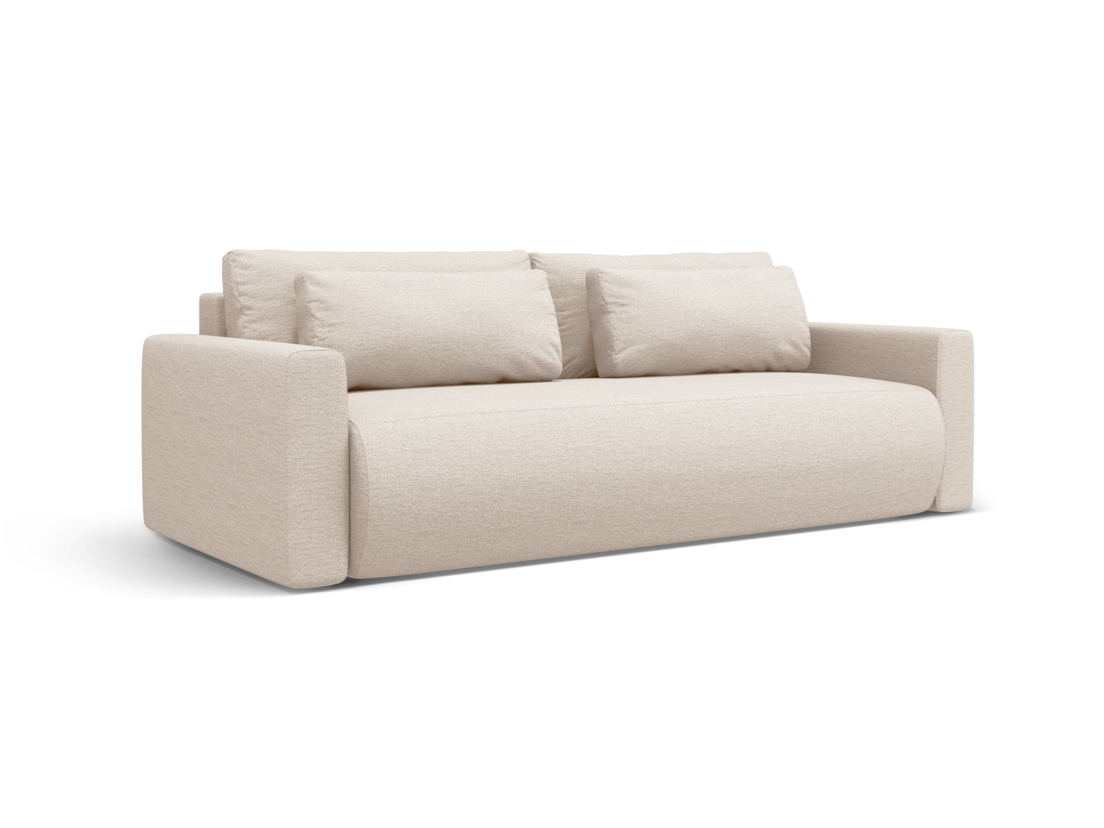 Entdecken Sie das stilvolle Belfast Sofa von Cosmopolitan Design – ein 3-Sitzer mit praktischer Schlaffunktion und integriertem Stauraum für Ihr Zuhause.
