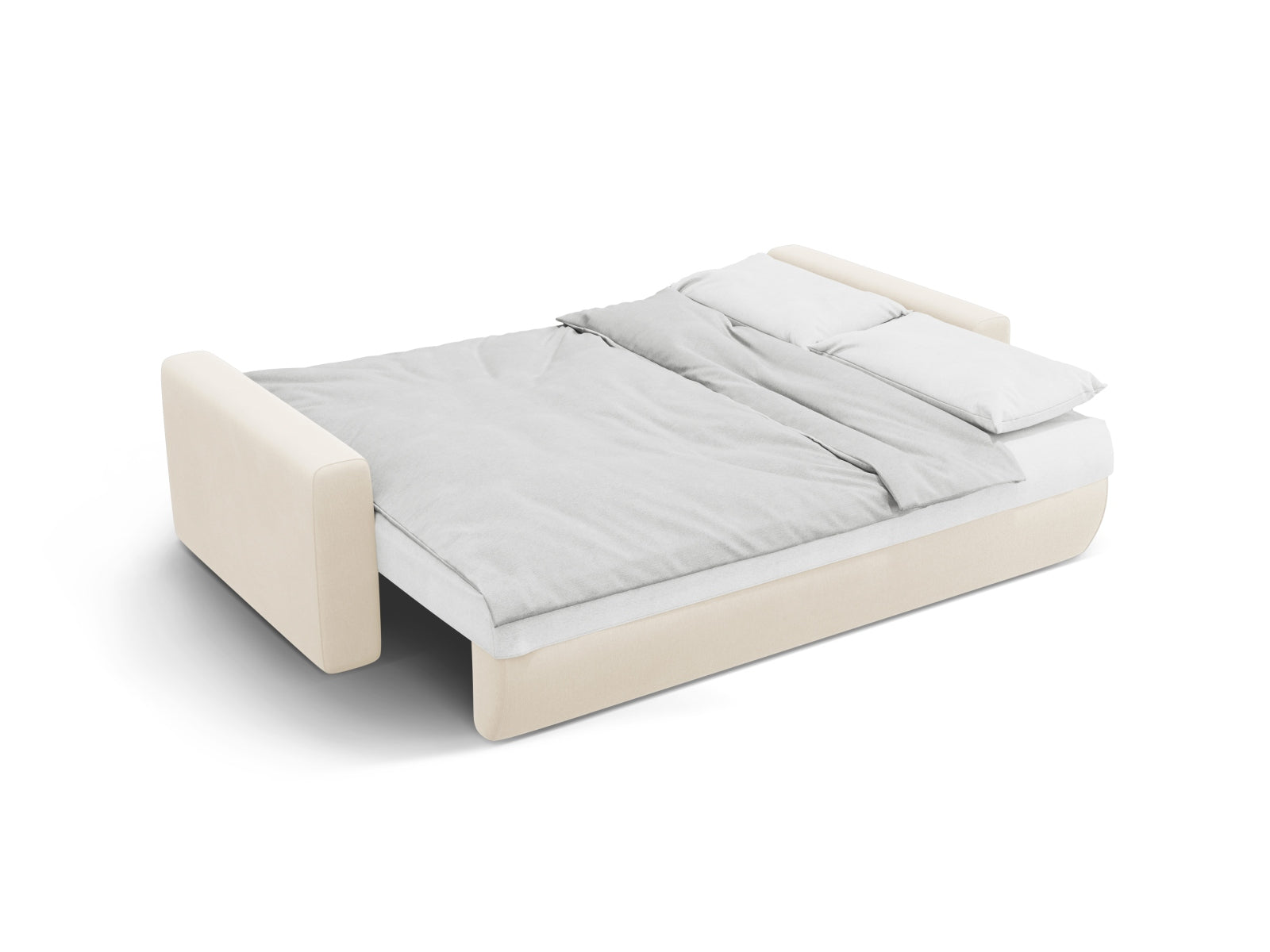 Entdecken Sie das stilvolle Belfast Velour Sofa von Cosmopolitan Design – ein 3-Sitzer mit innovativer Schlaffunktion und praktischem Stauraum für Ihr modernes Zuhause.