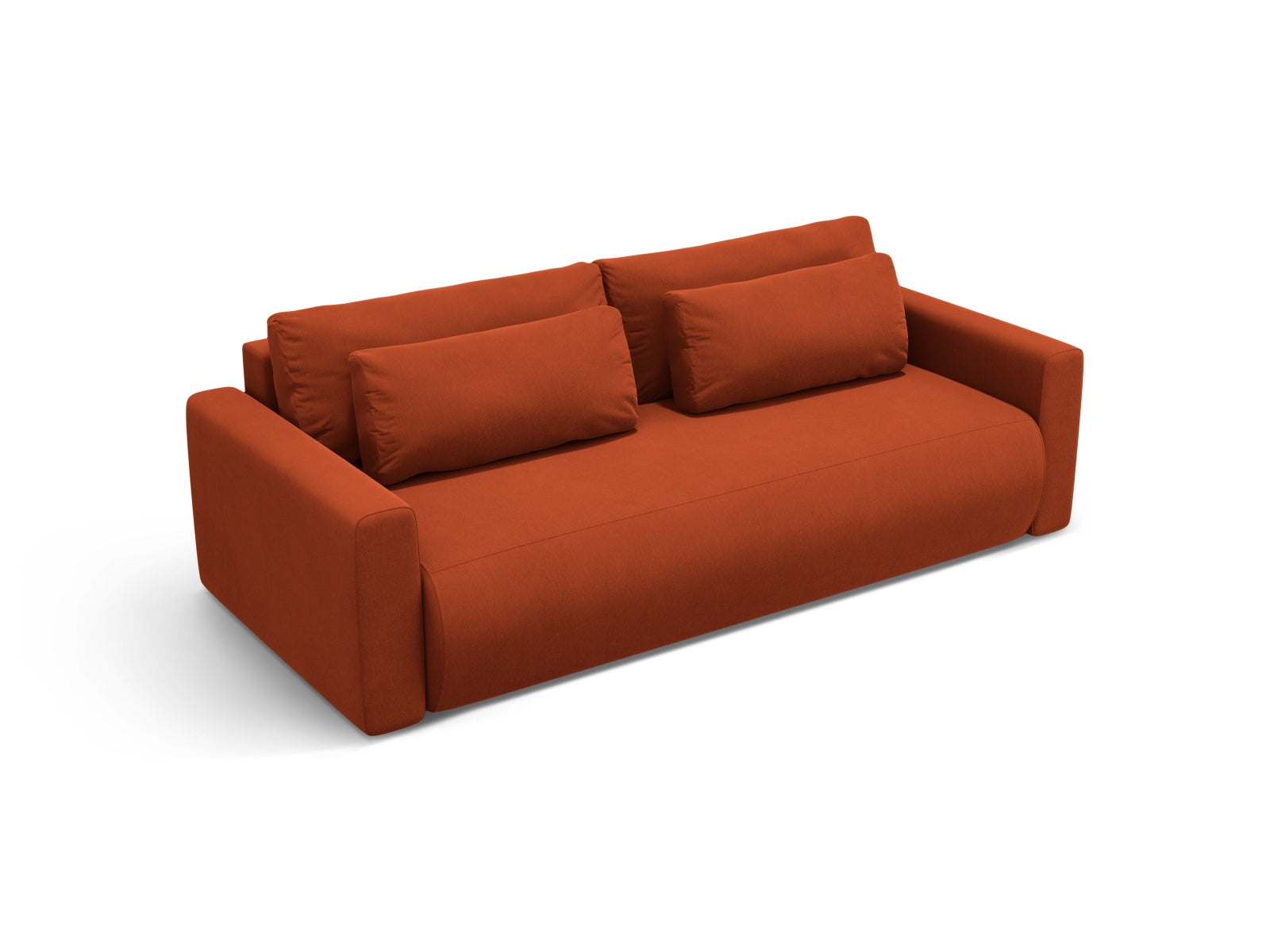 Entdecken Sie das stilvolle Belfast Velour Sofa von Cosmopolitan Design – ein 3-Sitzer mit praktischer Schlaffunktion und integriertem Stauraum für maximalen Komfort.