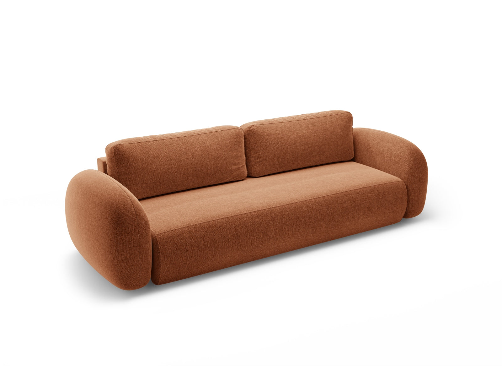 Erleben Sie das stilvolle 3-Sitzer Sofa Tonale von Cosmopolitan Design – perfekt für Schlafkomfort und cleveren Stauraum in Ihrem Wohnraum.