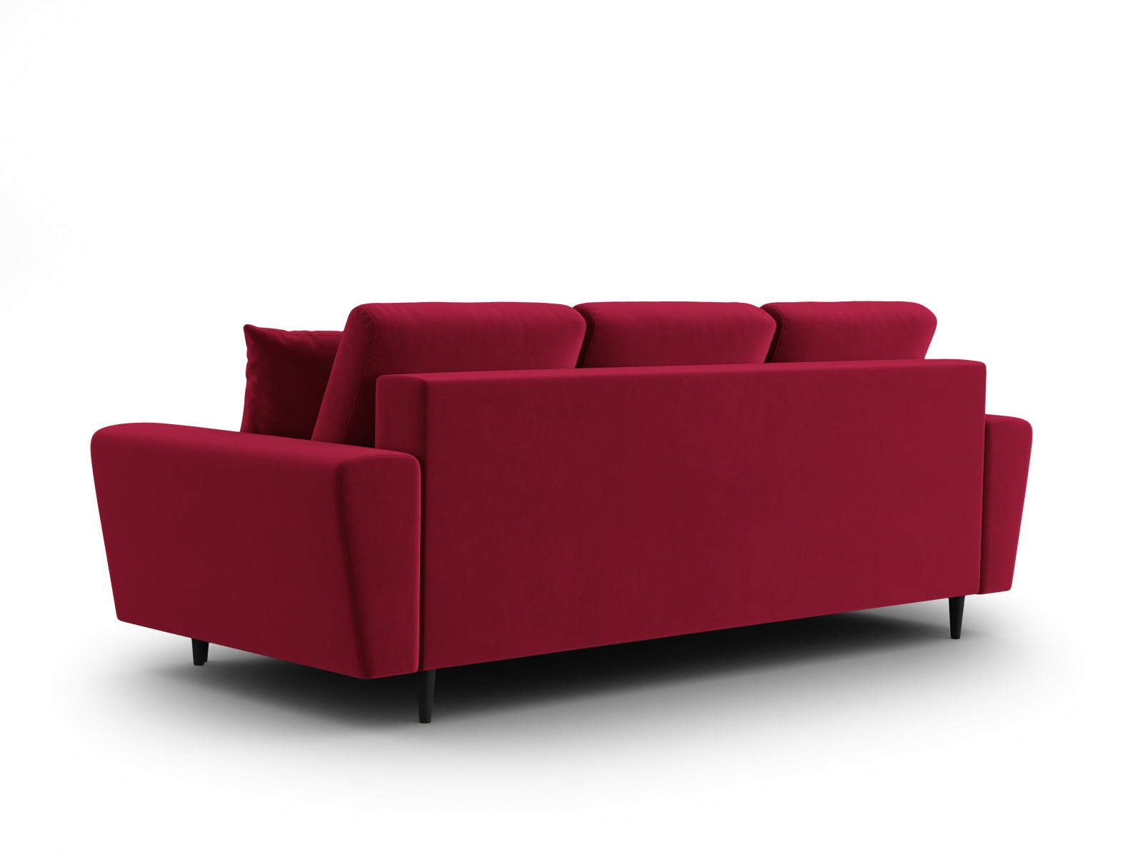 Modernes Kyoto Sofa in zeitlosem Grau, 3-Sitzer mit praktischer Schlaffunktion und Stauraum, ideal für multifunktionale Wohnräume.