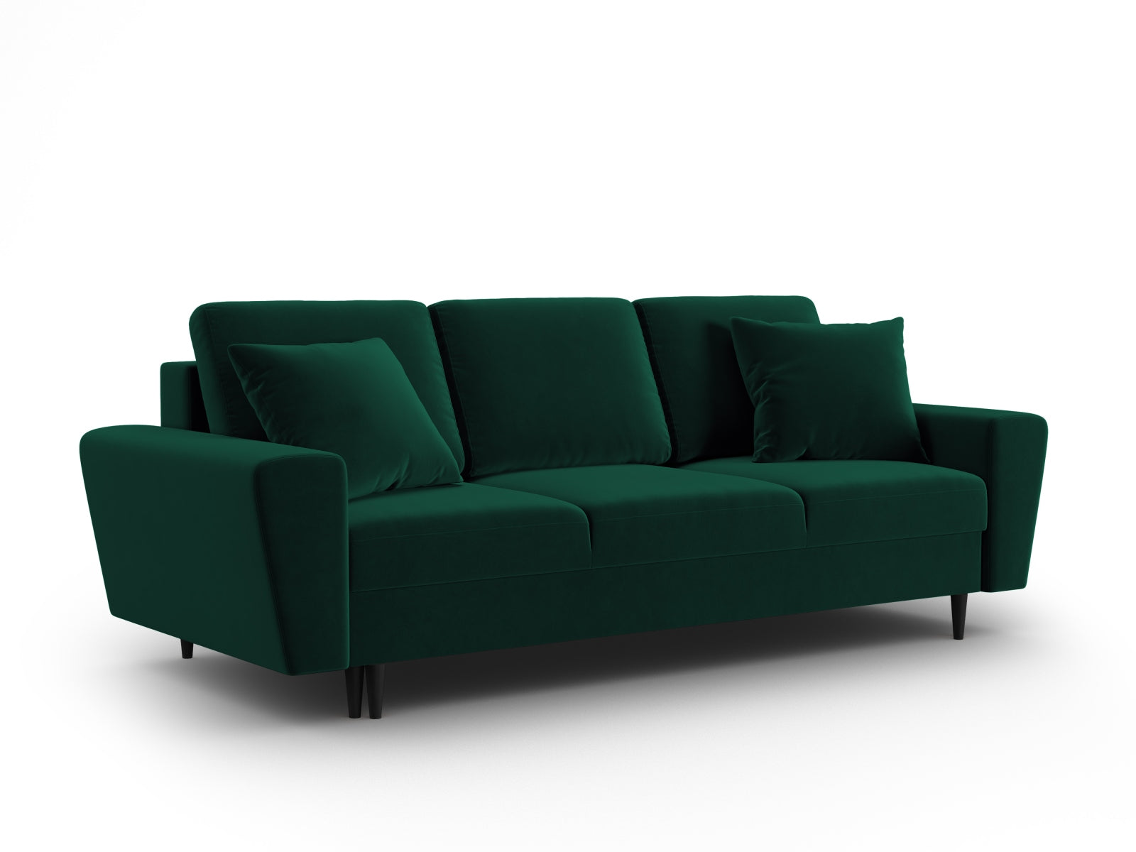 Entdecken Sie das Kyoto Velour Sofa – ein stilvolles 3-Sitzer Möbel mit Schlaffunktion und Stauraum, ideal für jedes moderne Zuhause.