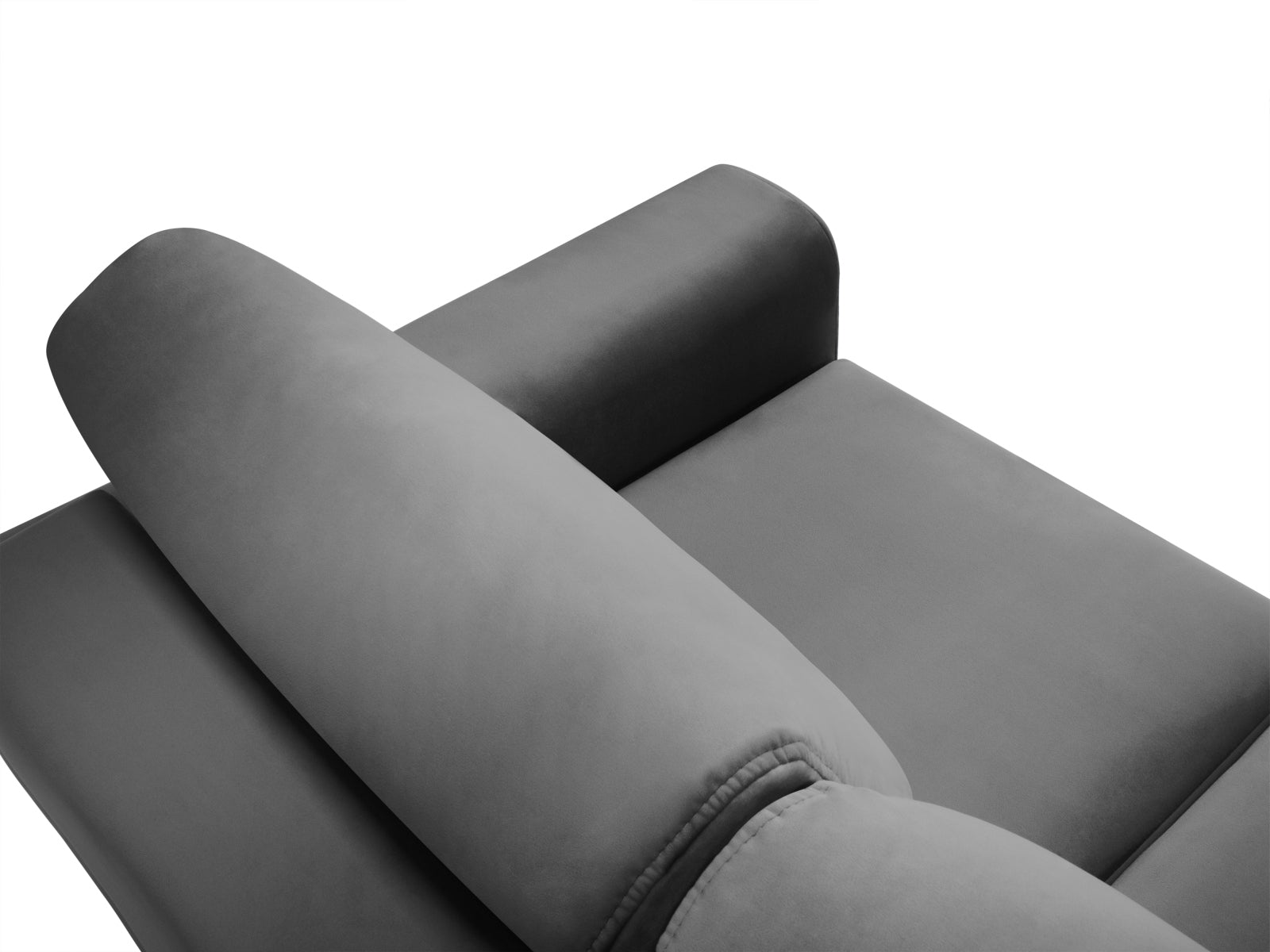 Stylisches Kyoto Bettsofa in Grau, 3-Sitzer mit praktischer Schlaffunktion und integriertem Stauraum, perfekt für vielseitige Wohnkonzepte.