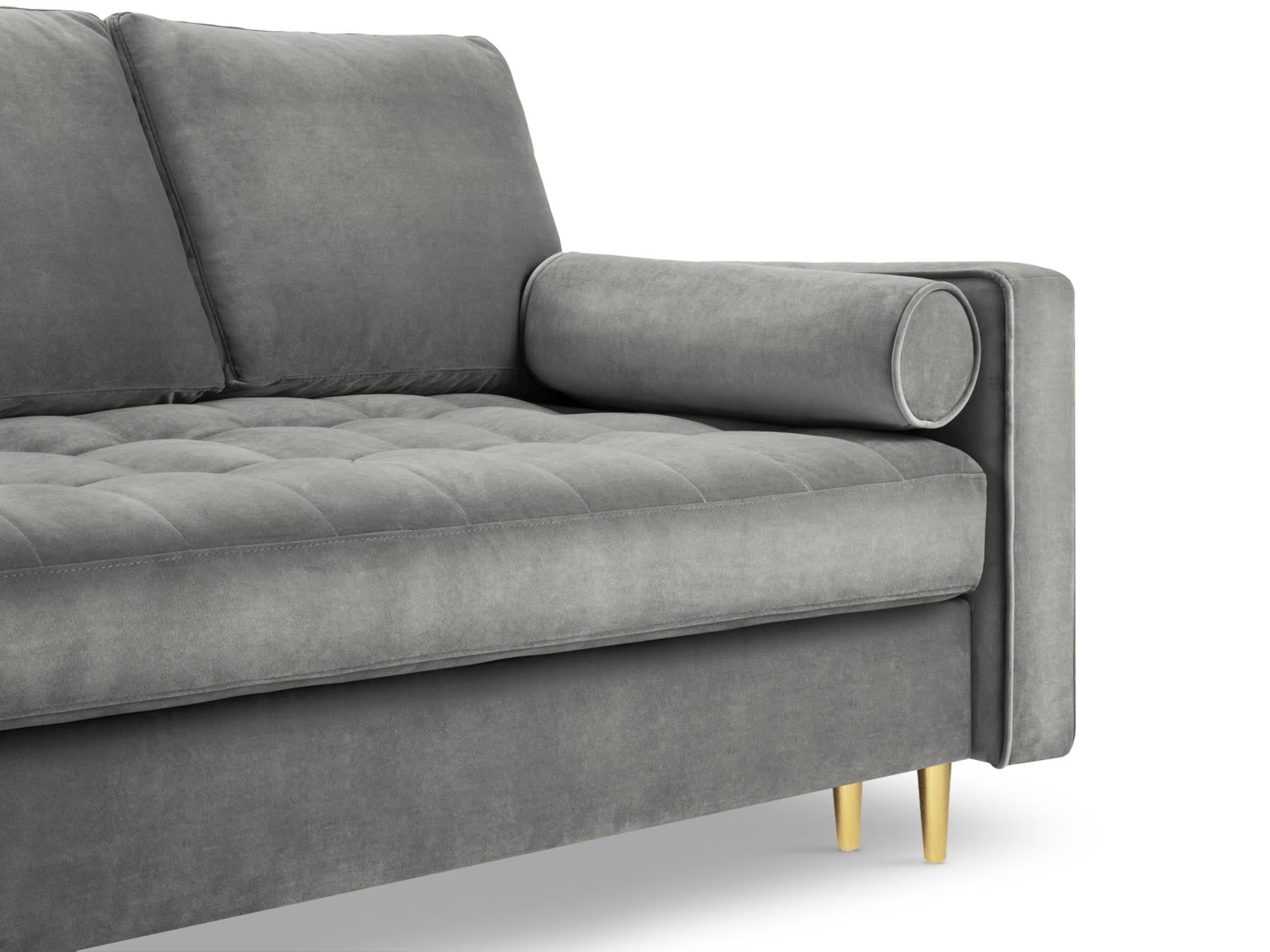 Elegantes 3-Sitzer Sofa Aspen mit praktischer Schlaffunktion und integriertem Stauraum – perfekt für stilvolle und platzsparende Wohnlösungen.