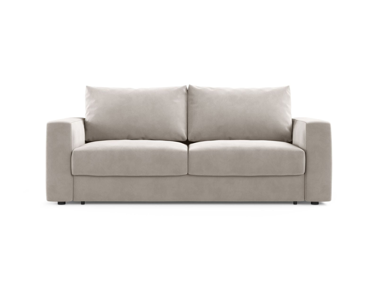 3-Sitzer Sofa Grena mit Schlaffunktion in Beige-Salvador präsentiert im Onlineshop von KAQTU Design AG. Bettsofa ist von Cosmopolitan Design