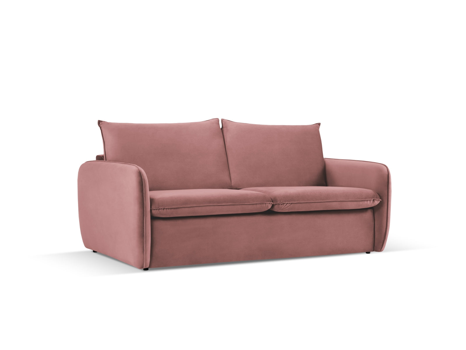 Entdecken Sie das elegante Vienna Velour Sofa mit Schlaffunktion von Cosmopolitan Design – der perfekte 3-Sitzer für stilvolle Wohnräume.