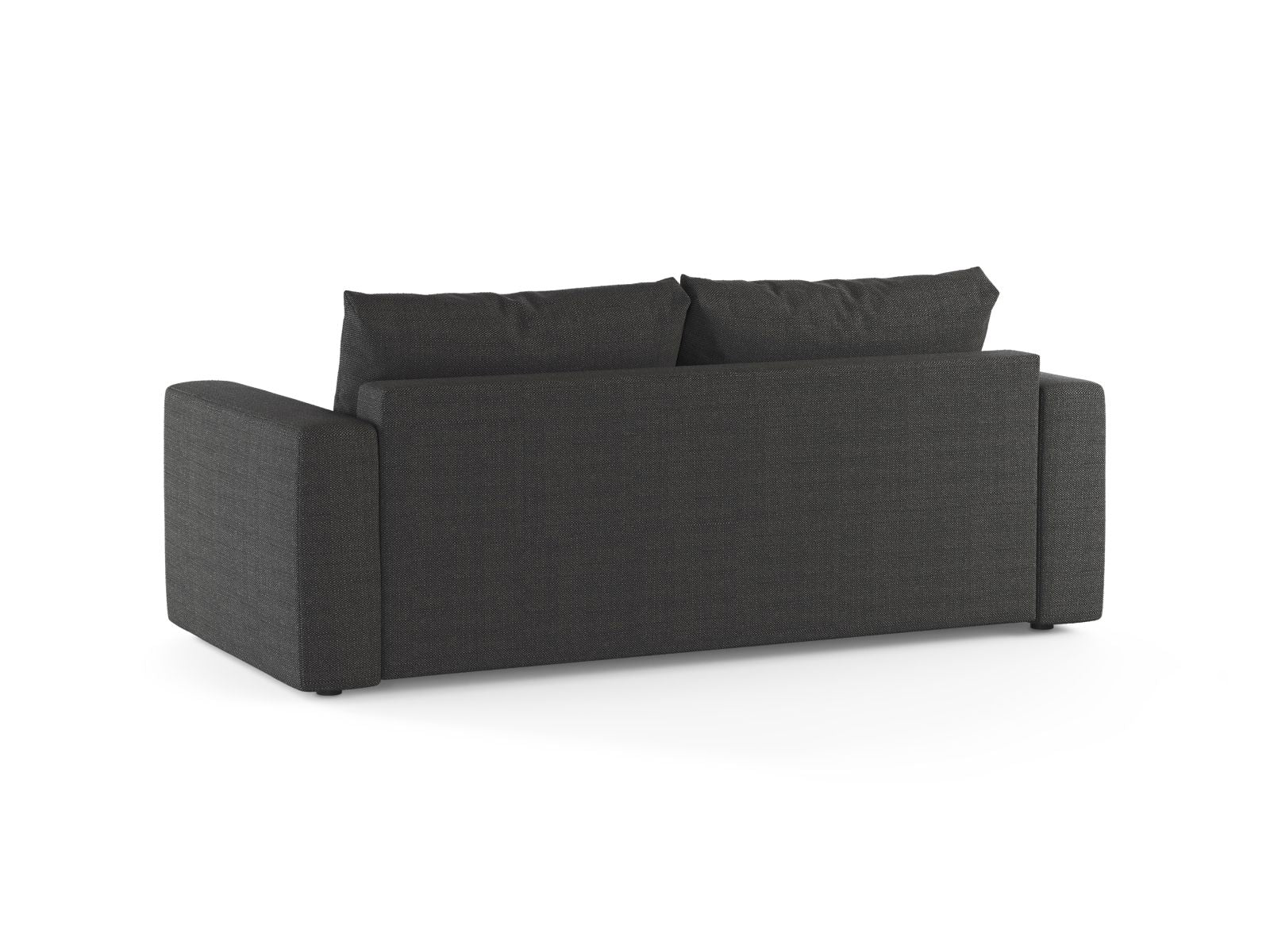 Elegantes 3-Sitzer Sofa Grena mit Schlaffunktion, perfekt für stilvolle Wohnräume und vielseitige Nutzung als Schlafgelegenheit.