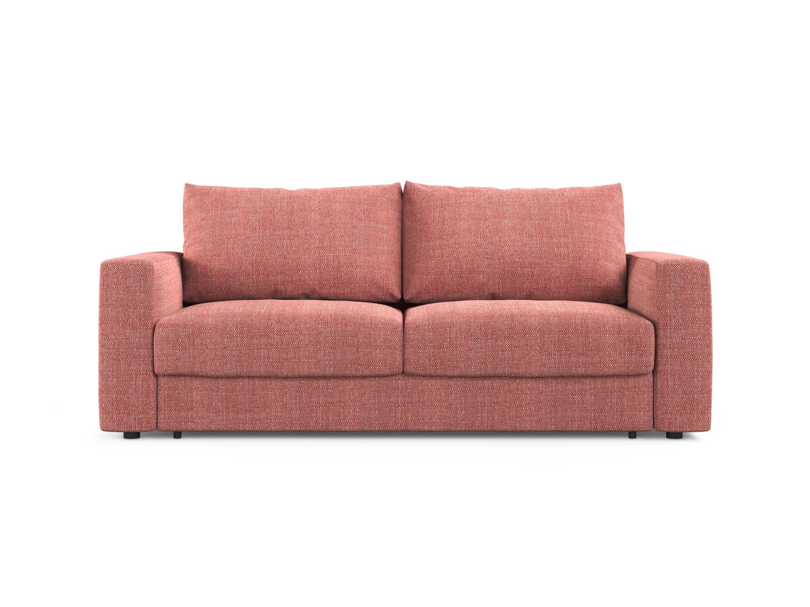 3-Sitzer Sofa Grena mit Schlaffunktion in Red-Babel präsentiert im Onlineshop von KAQTU Design AG. Bettsofa ist von Cosmopolitan Design