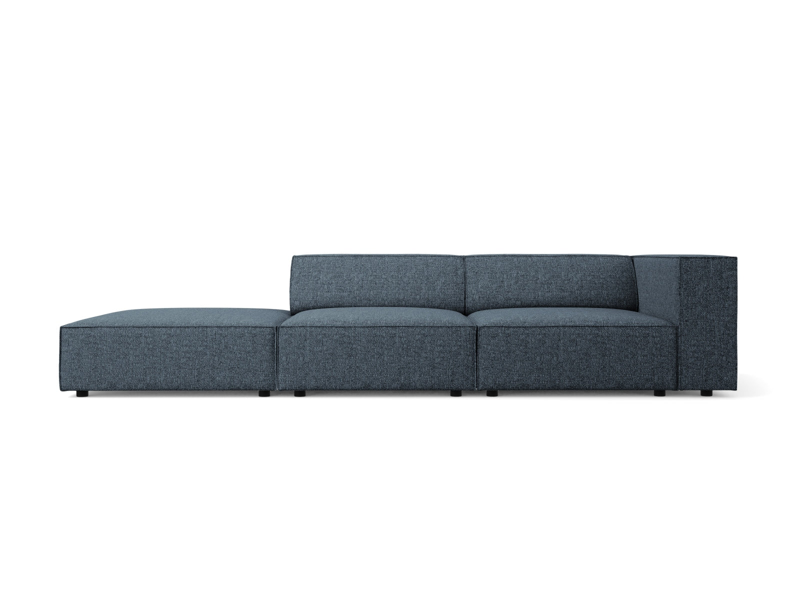 Arendal Sofa links 4 Sitzer in Royal Blue präsentiert im Onlineshop von KAQTU Design AG. L-Sofa links ist von Cosmopolitan Design
