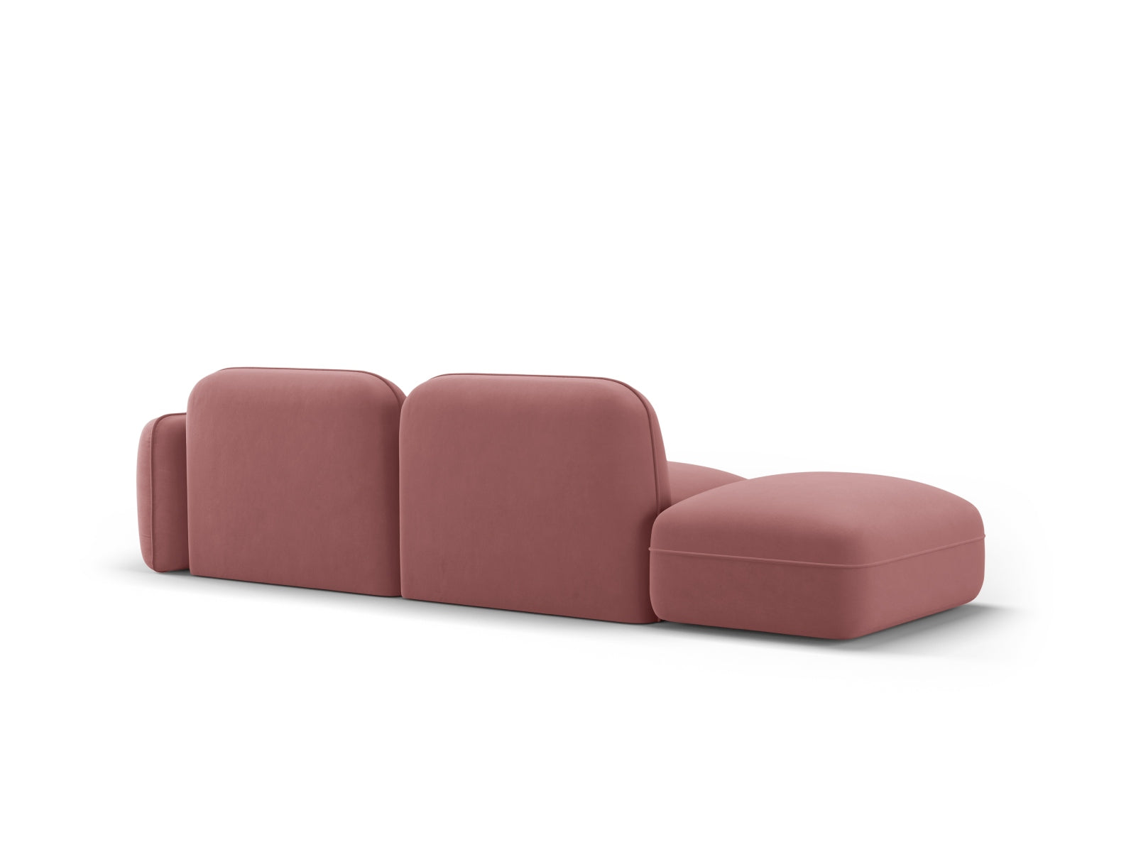 Entdecken Sie das Sydney Velour 3-Sitzer Sofa links von Cosmopolitan Design – stilvolles, modernes Design trifft auf höchsten Komfort für Ihr Zuhause.