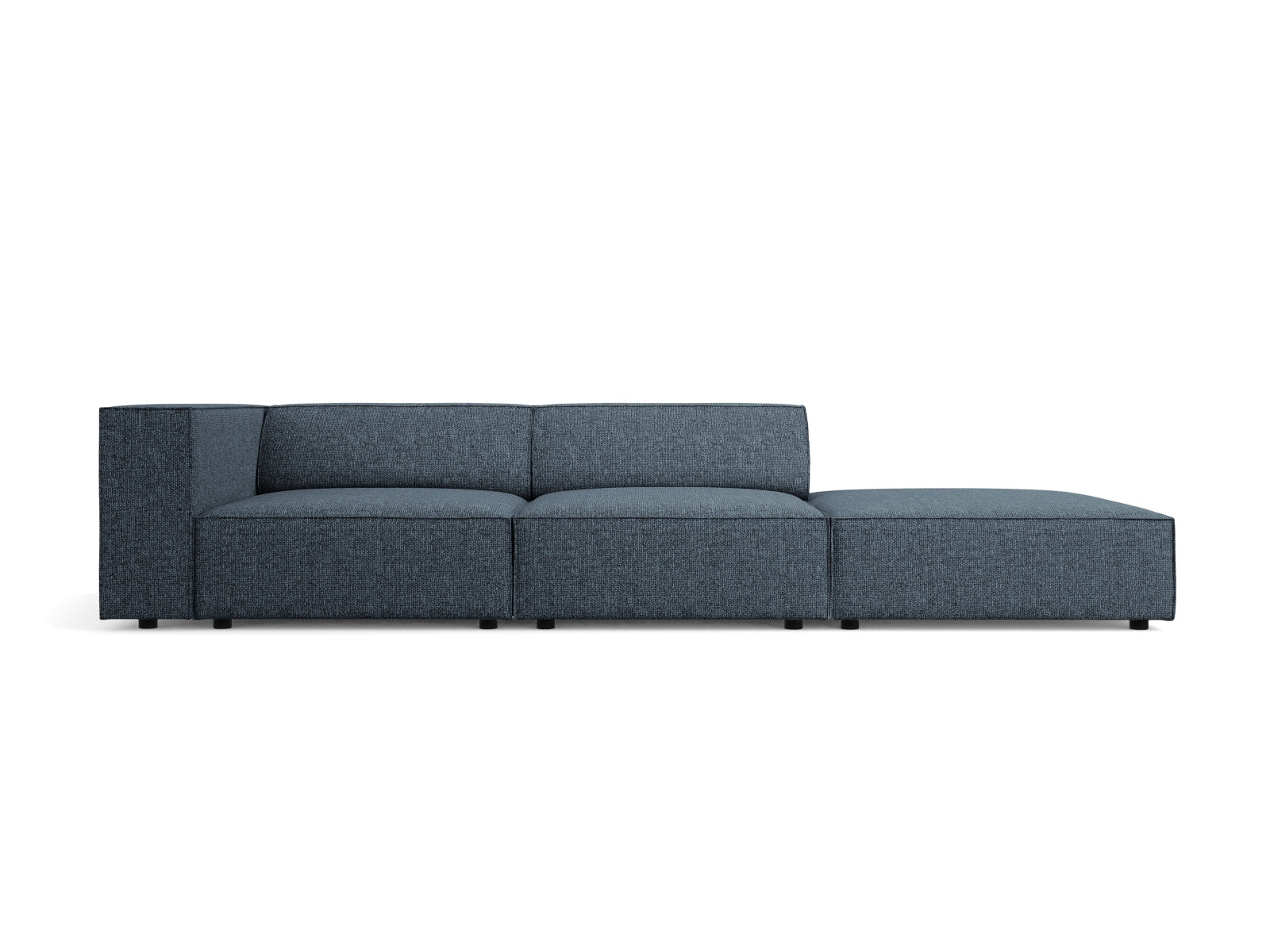 Arendal Sofa rechts 4 Sitzer in Royal Blue präsentiert im Onlineshop von KAQTU Design AG. L-Sofa rechts ist von Cosmopolitan Design