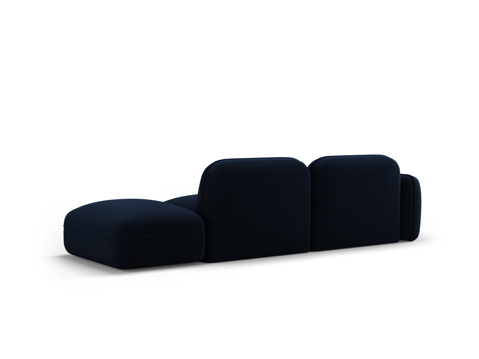 Entdecken Sie das Sydney Velour Modular Sofa rechts 3 Sitzer von Cosmopolitan Design – stilvoll, flexibel und perfekt für moderne Wohnräume.