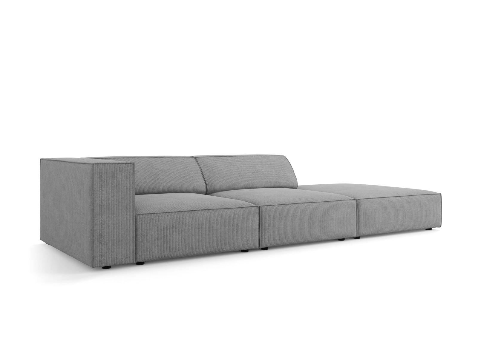 Erleben Sie das Arendal Sofa rechts 4 Sitzer von Cosmopolitan Design – stilvolles Design, hervorragender Komfort und grosszügige 287 cm für Ihr modernes Wohnzimmer.