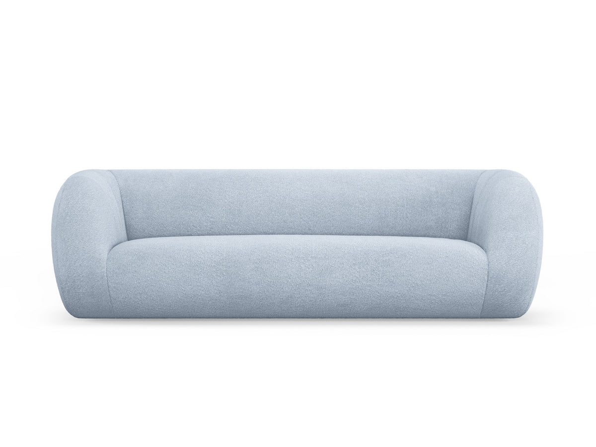 Essen Boucle Sofa 3 Sitzer in Light Blue-Baloo präsentiert im Onlineshop von KAQTU Design AG. 3er Sofa ist von Cosmopolitan Design