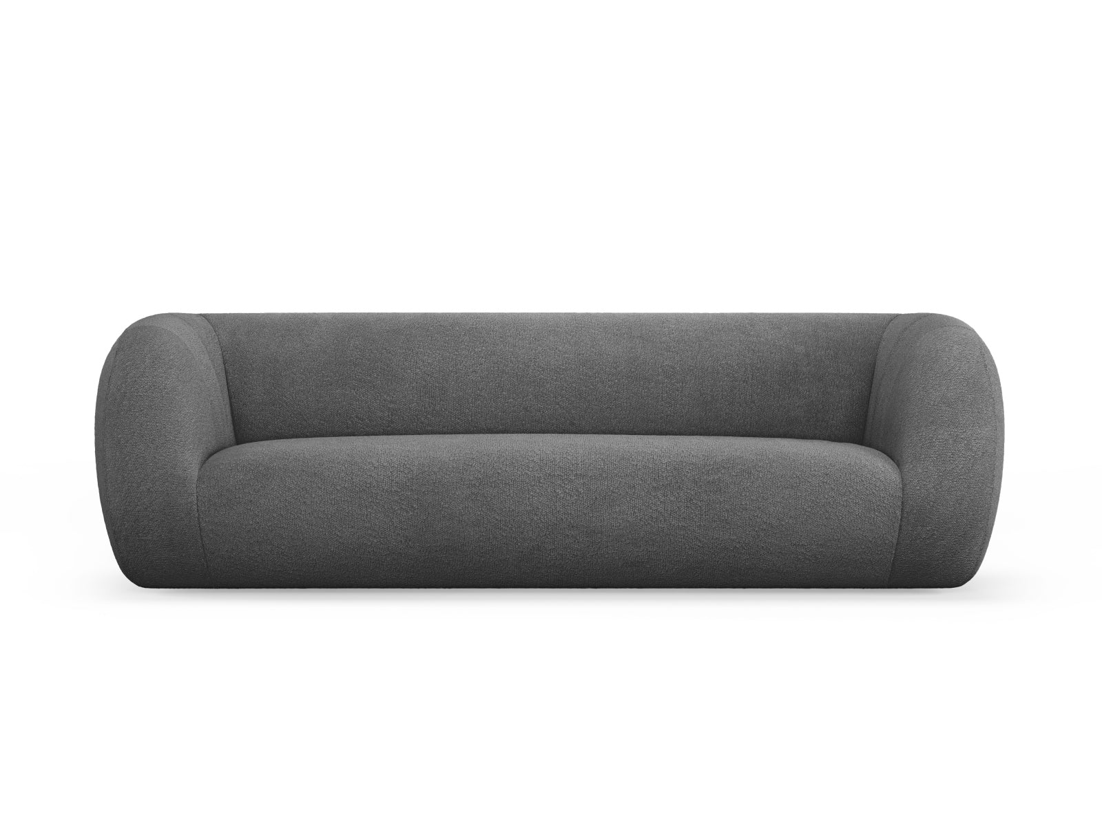Essen Boucle Sofa 3 Sitzer in Dark Grey präsentiert im Onlineshop von KAQTU Design AG. 3er Sofa ist von Cosmopolitan Design